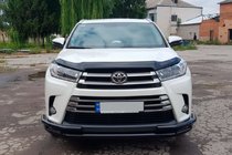 Toyota Highlander 2013-2019 Frontbügel ST-Special Black (Edelstahl) Foto 1
