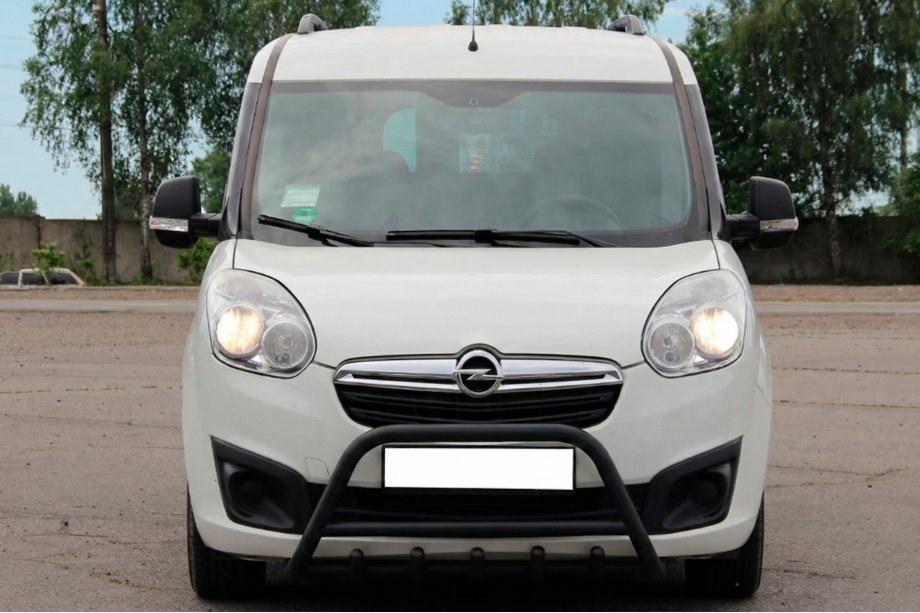Opel Combo 2012-2018 Frontbügel Black (Edelstahl) Image