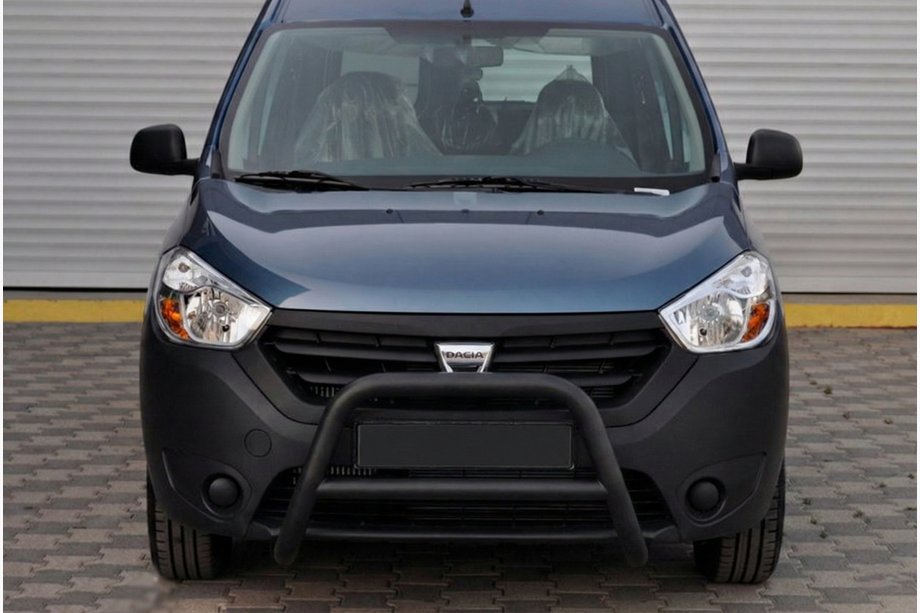 Dacia Dokker 2013-2022 Frontbügel WT006 Schwarz (Edelstahl) Image