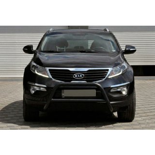 Frontbügel WT006 Schwarz (Edelstahl) Kia Sportage 2010-2015 Foto 2