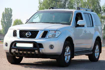 Nissan Pathfinder R51 2005-2014 Frontbügel WT008 Schwarz (Edelstahl) Foto 1