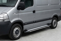 Renault Master 1998-2010 Trittbretter Rainbow (2 Stk., Aluminium) Foto 1