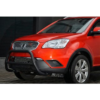 Frontbügel WT005 Schwarz (Edelstahl) SsangYong Korando 2010-2019 Foto 3
