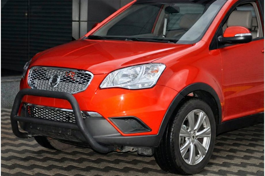 SsangYong Korando 2010-2019 Frontbügel WT005 Schwarz (Edelstahl) Image