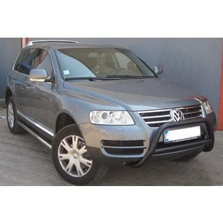 Frontbügel WT005 Colt Schwarz (Edelstahl) Volkswagen Touareg 2002–2010 Foto 1
