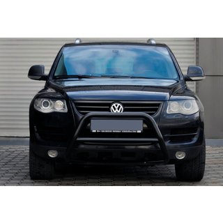 Frontbügel WT005 Colt Schwarz (Edelstahl) Volkswagen Touareg 2002–2010 Foto 4