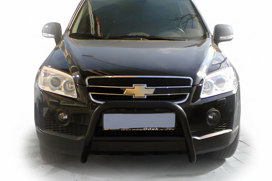 Chevrolet Captiva 2006-2019 Frontbügel WT005 Schwarz (Edelstahl) Image