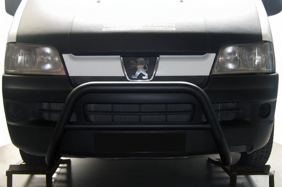 Citroen Jumper 1995-2006 Frontbügel WT005 Schwarz (Edelstahl) Image