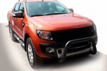 Ford Ranger 2011–2022 Frontschutzbügel WT005 Schwarz (Edelstahl) Foto 1