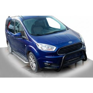 Frontschutzbügel WT005 Schwarz (Edelstahl) Ford Courier 2014-2023