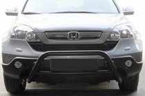 Honda CRV 2007-2011 Frontbügel WT005 Schwarz (Edelstahl) Foto 1