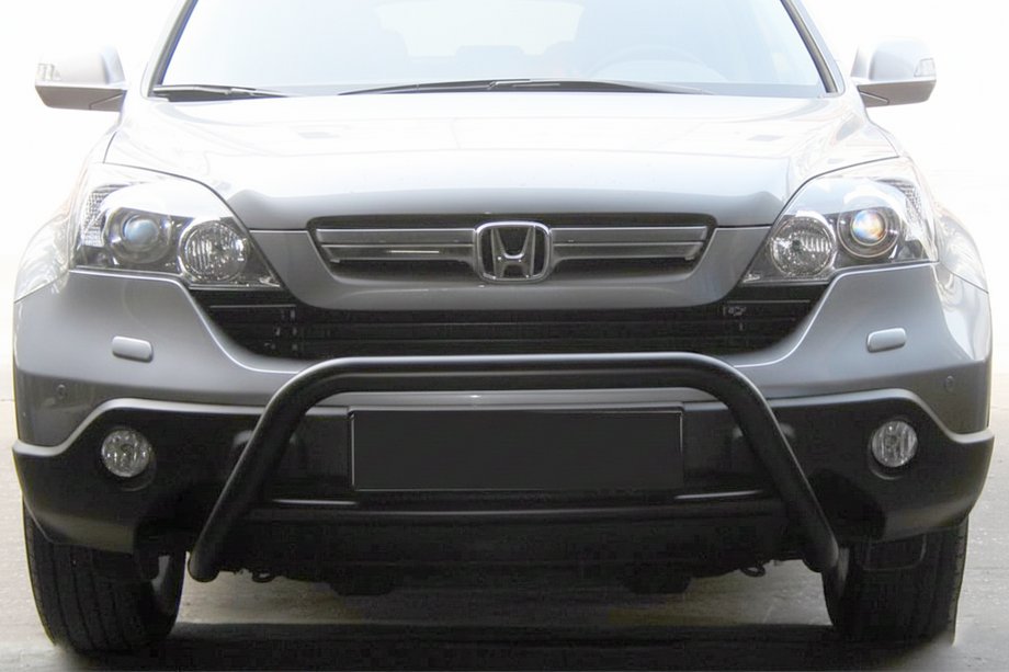 Honda CRV 2007-2011 Frontbügel WT005 Schwarz (Edelstahl) Image
