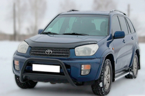 Toyota Rav 4 2001-2005 Frontbügel WT005 Schwarz (Edelstahl) Foto 3