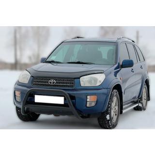 Frontbügel WT005 Schwarz (Edelstahl) Toyota Rav 4 2001-2005 Foto 3