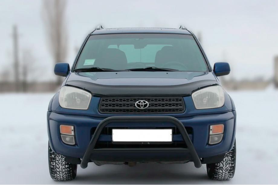 Toyota Rav 4 2001-2005 Frontbügel WT005 Schwarz (Edelstahl) Image