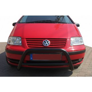 Frontbügel WT005 Schwarz (Edelstahl) Ford Galaxy 1995-2006 Foto 2