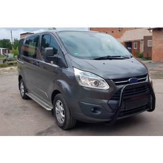 Frontbügel WT006 Schwarz (Edelstahl) Ford Custom 2013-2022