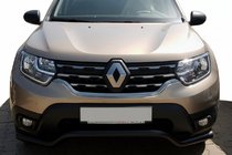 Dacia Duster 2018-2024 Frontschutzbügel WT008 Schwarz (Edelstahl) Foto 2