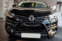 Renault Kadjar 2015-2022 Frontbügel Black (Edelstahl) Foto 2