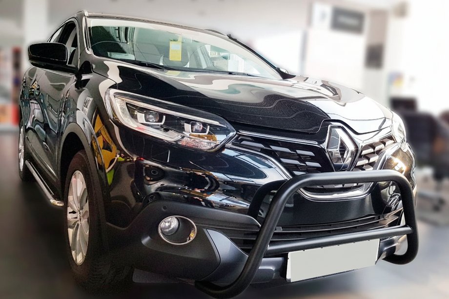 Renault Kadjar 2015-2022 Frontbügel Black (Edelstahl) Image
