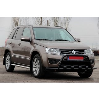 Frontbügel ST-WT-15 Schwarz (Edelstahl) Suzuki Grand Vitara 2005-2017 Foto 1