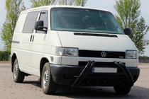 Volkswagen T4 Transporter 1990-2003 Frontbügel Kelebek WT011 Black (Edelstahl) Foto 2