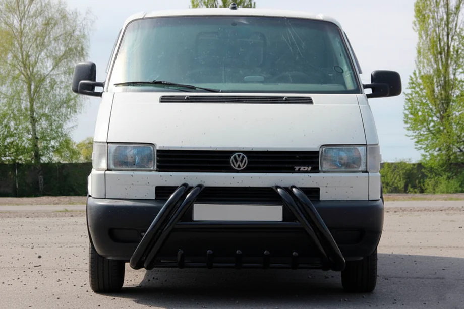 Volkswagen T4 Transporter 1990-2003 Frontbügel Kelebek WT011 Black (Edelstahl) Image