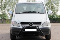 Mercedes Viano 2004-2014 Frontschutzbügel Kelebek WT011 Black (Edelstahl) Foto 1