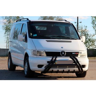 Frontschutzbügel Kelebek WT011 Black (Edelstahl) Mercedes Vito W638 1996-2003 Foto 1