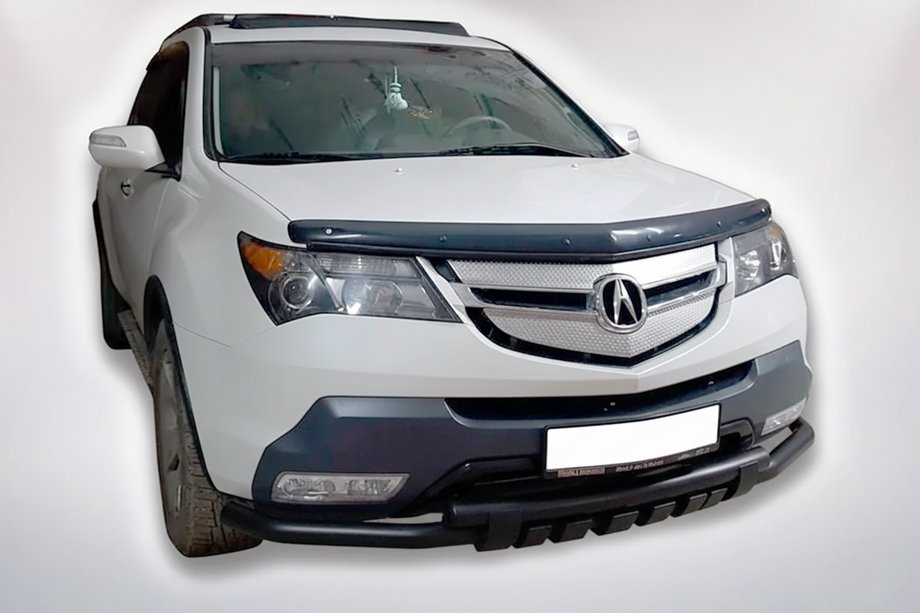 Acura MDX 2007-2013 Frontschutzbügel B1-47 Schwarz (Edelstahl) Image