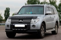 Mitsubishi Pajero Wagon IV 2006-2021 Frontschutzbügel ST015-13 Schwarz (Edelstahl) Foto 3