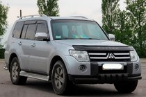 Mitsubishi Pajero Wagon IV 2006-2021 Frontschutzbügel ST015-13 Schwarz (Edelstahl) Foto 1