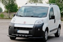 Fiat Fiorino/Qubo 2008-2024 Frontschutzbügel Shark Black (Edelstahl) Foto 1