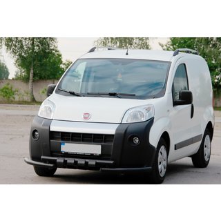 Frontschutzbügel Shark Black (Edelstahl) Fiat Fiorino/Qubo 2008-2024 Foto 1