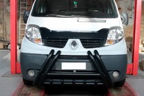 Opel Vivaro 2001–2015 Frontbügel F1-01 Schwarz (Edelstahl) Foto 1