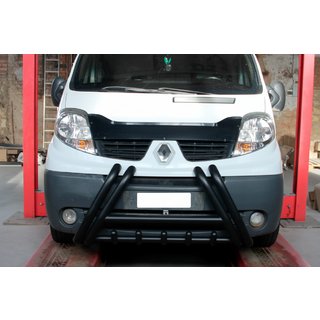 Frontbügel F1-01 Schwarz (Edelstahl) Nissan Primastar 2002-2014 Foto 1