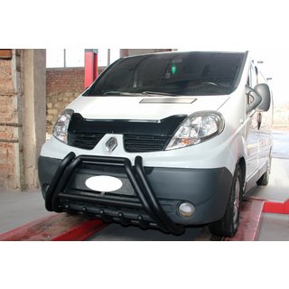 Frontbügel F1-01 Schwarz (Edelstahl) Nissan Primastar 2002-2014 Foto 3