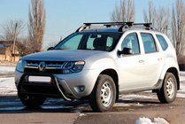 Renault Duster 2008–2017 Frontbügel WT022 Schwarz (Edelstahl) Foto 1