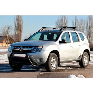 Frontbügel WT022 Schwarz (Edelstahl) Dacia Duster 2008-2018 Foto 1