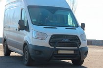 Ford Transit 2014- Frontbügel WT022 Schwarz (Edelstahl) Foto 1