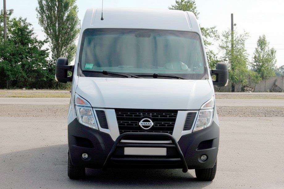 Renault Master 2011-2023 Frontbügel WT022 Schwarz (Edelstahl) Image