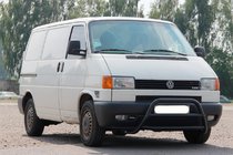 Volkswagen T4 Caravelle/Multivan 1990–2003 Frontbügel WT022 Schwarz (Edelstahl) Foto 2