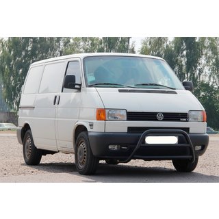 Frontbügel WT022 Schwarz (Edelstahl) Volkswagen T4 Caravelle/Multivan 1990–2003 Foto 2