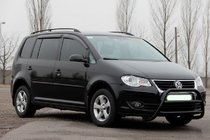 Volkswagen Touran 2003-2010 Frontbügel WT022 Schwarz (Edelstahl) Foto 3