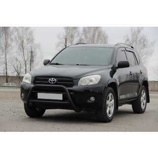 Frontbügel WT022 Schwarz (Edelstahl) Toyota Rav 4 2006-2013 Foto 1