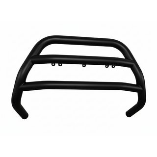 Niedriger Frontbügel WT017 Schwarz (Edelstahl)