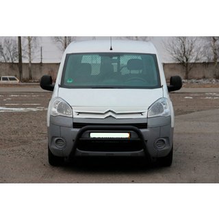 Frontbügel WT007 Schwarz (Edelstahl) Citroen Berlingo 2008-2018 Foto 3