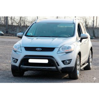 Frontbügel WT007 Schwarz (Edelstahl) Ford Kuga 2008-2013 Foto 3