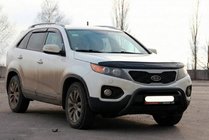 Kia Sorento II XM 2009-2014 Frontbügel WT007 Schwarz (Edelstahl) Foto 3