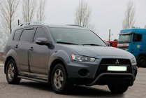 Mitsubishi Outlander 2006-2012 Frontbügel WT007 Schwarz (Edelstahl) Foto 3